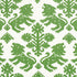 Regalia fabric in green color - pattern number 177303 - by Schumacher in the Preppy Chic collection