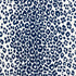 Iconic Leopard Indoor Outdoor fabric in navy color - pattern number 177323 - by Schumacher in the Indoor-Outdoor Prints & Wovens collection