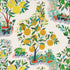 Citrus Garden Indoor Outdoor fabric in primary color - pattern number 177330 - by Schumacher in the Indoor-Outdoor Prints & Wovens collection