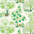 Citrus Garden Indoor Outdoor fabric in leaf color - pattern number 177332 - by Schumacher in the Indoor/Outdoor collection