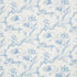 Toile De Fleurs fabric in delft color - pattern number 177400 - by Schumacher in the Schumacher Classics collection