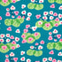 Saku fabric in peacock color - pattern number 177481 - by Schumacher in the Print Happy collection