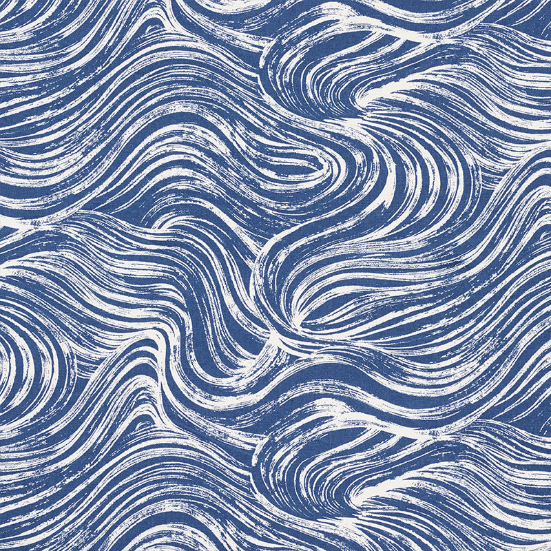 Shio fabric in blue color - pattern number 177490 - by Schumacher in the Mingei collection