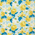 Juin fabric in citron and peacock color - pattern number 177532 - by Schumacher in the Fashion Forward collection