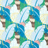 Ananas fabric in peacock color - pattern number 177541 - by Schumacher in the Tropicana collection