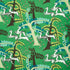 Antelopes fabric in jade color - pattern number 177570 - by Schumacher in the Fashion Forward collection
