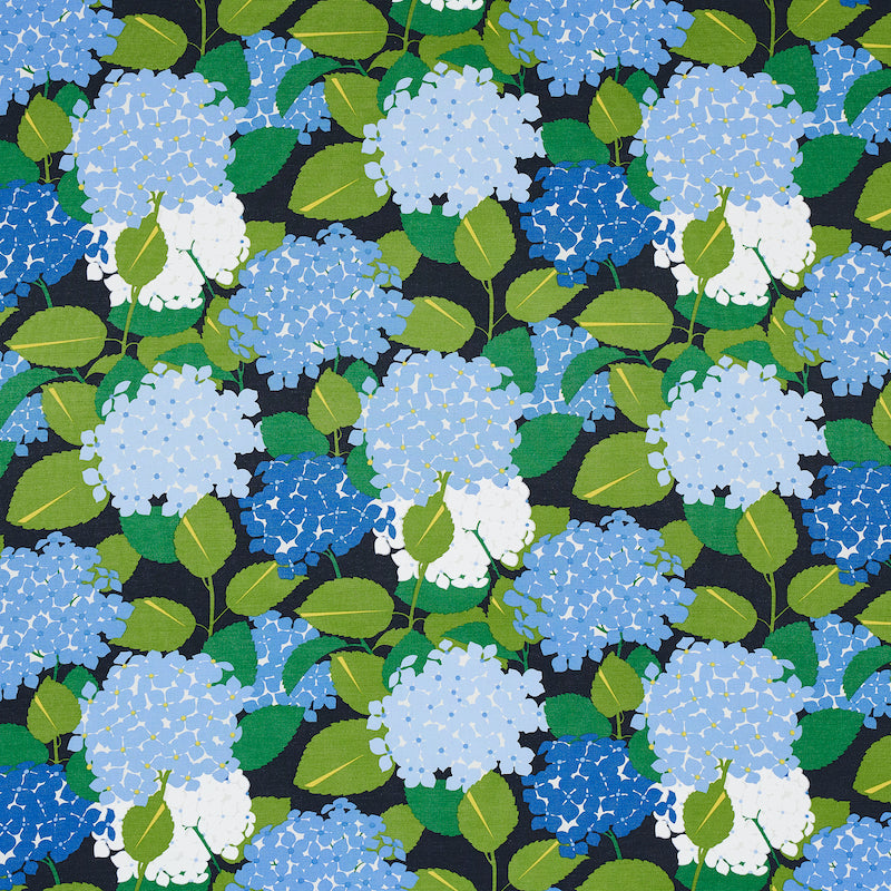 Hydrangea fabric in document color - pattern number 177580 - by Schumacher in the Fashion Forward collection