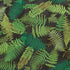 Fernarium fabric in green and black color - pattern number 177591 - by Schumacher in the Clements Ribeiro collection