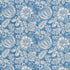 Pomegranate Print fabric in indigo color - pattern number 177690 - by Schumacher in the Chambray collection