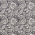 Pomegranate Print fabric in charcoal color - pattern number 177691 - by Schumacher in the Chambray collection