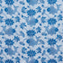 Lotus Batik fabric in indigo color - pattern number 177790 - by Schumacher in the Isola Indoor/Outdoor collection