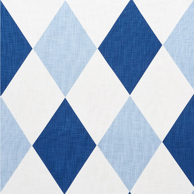 Maximus fabric in blues color - pattern number 177800 - by Schumacher in the Nautilus collection