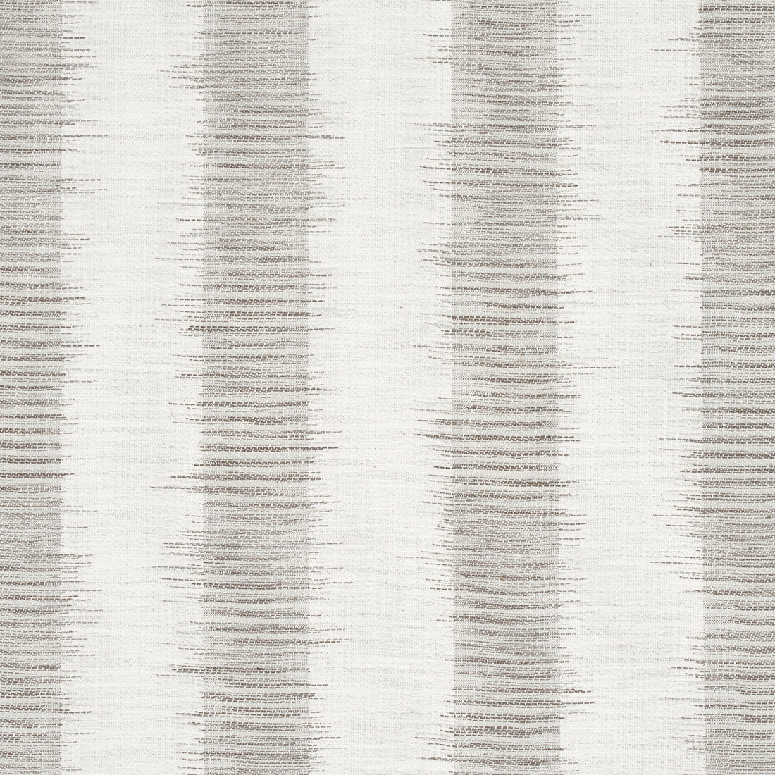 Attleboro Ikat fabric in slate grey color - pattern number 177815 - by Schumacher in the Stripes Revisits collection