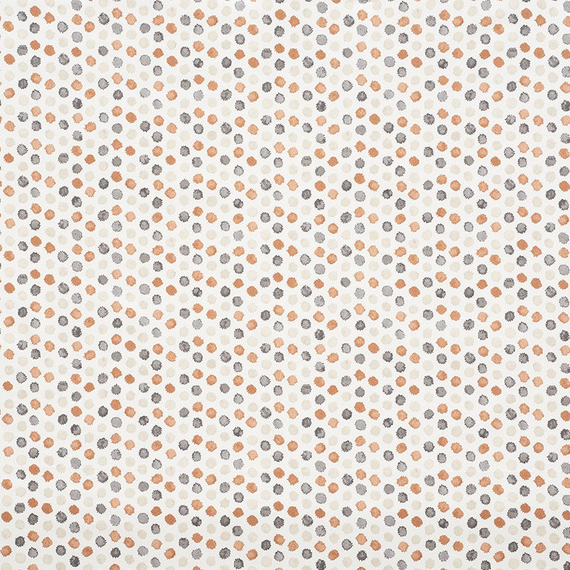 Mini Bursts fabric in neutral color - pattern number 177870 - by Schumacher in the Celerie Kemble collection