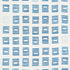 Tiasquam fabric in blue color - pattern number 177880 - by Schumacher in the Caroline Z Hurley collection