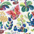 Exotic Butterfly Indoor Outdoor fabric in spring color - pattern number 177980 - by Schumacher in the Indoor-Outdoor Prints & Wovens collection