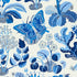 Exotic Butterfly Indoor Outdoor fabric in marine color - pattern number 177981 - by Schumacher in the Indoor-Outdoor Prints & Wovens collection