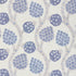 Annabel Warp Print fabric in blue color - pattern number 177992 - by Schumacher in the New Traditional collection