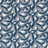 Martingale fabric in blue color - pattern number 178032 - by Schumacher in the Club Cavalier collection