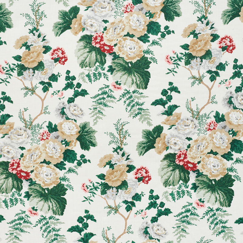 Wycombe Park fabric in neutral color - pattern number 178110 - by Schumacher in the Schumacher Classics collection
