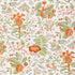 Pomegranate Botanical fabric in orange color - pattern number 178122 - by Schumacher in the Schumacher Classics collection