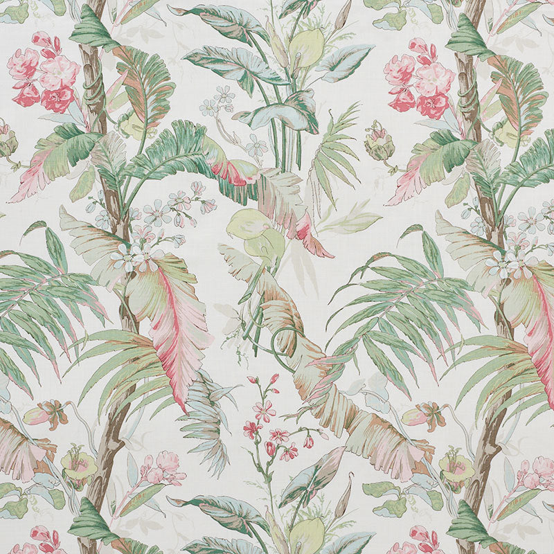 Tropique fabric in blush color - pattern number 178130 - by Schumacher in the Schumacher Classics collection