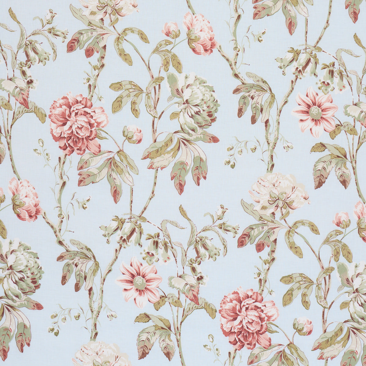 Daydream fabric in Sky color - pattern number 178144 - by Schumacher in the Schumacher Classics collection