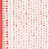 Tulip Parade fabric in red color - pattern number 178201 - by Schumacher in the Vera Neumann collection