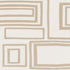 Large Open Boxes fabric in natural color - pattern number 178221 - by Schumacher in the Vera Neumann collection