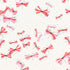 Monarchs March fabric in red and pink color - pattern number 178281 - by Schumacher in the Vera Neumann collection