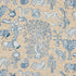 Animalia fabric in blue and natural color - pattern number 178320 - by Schumacher in the Palampore collection