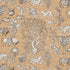 Animalia fabric in carbon and sienna color - pattern number 178322 - by Schumacher in the Palampore collection