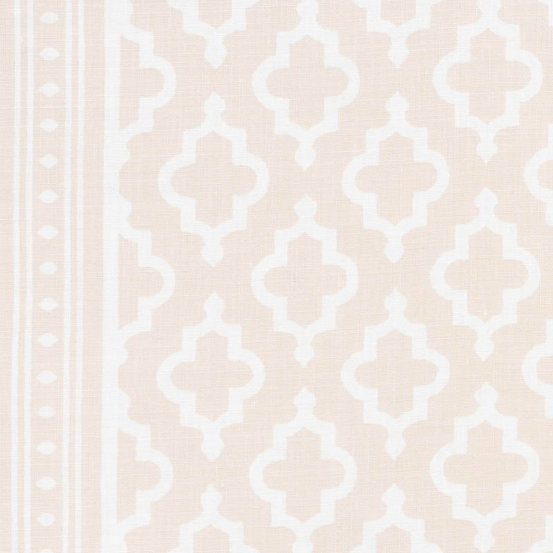 Jake fabric in quiet pink color - pattern number 178430 - by Schumacher in the Veere Grenney collection