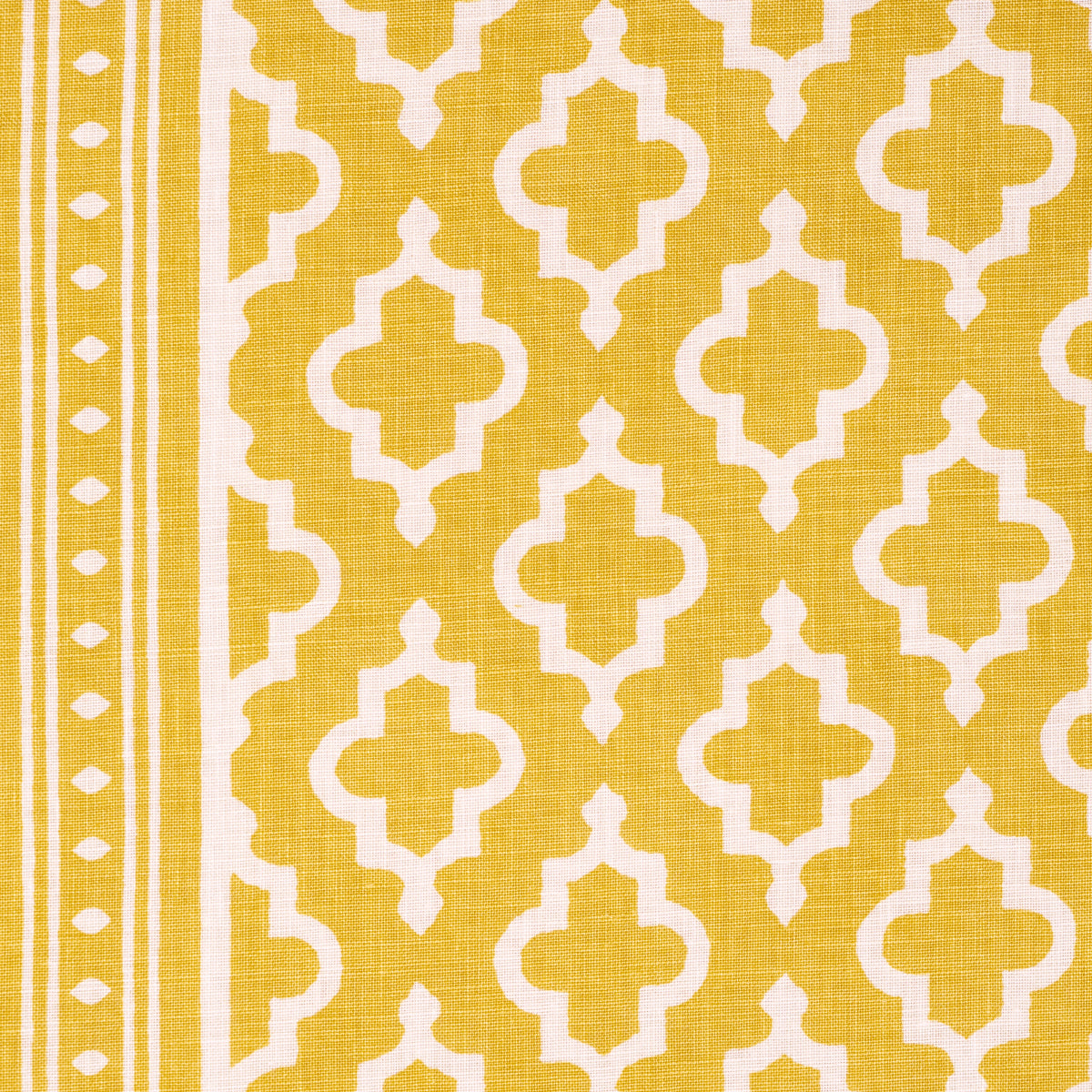 Jake fabric in mimosa color - pattern number 178434 - by Schumacher in the Veere Grenney collection