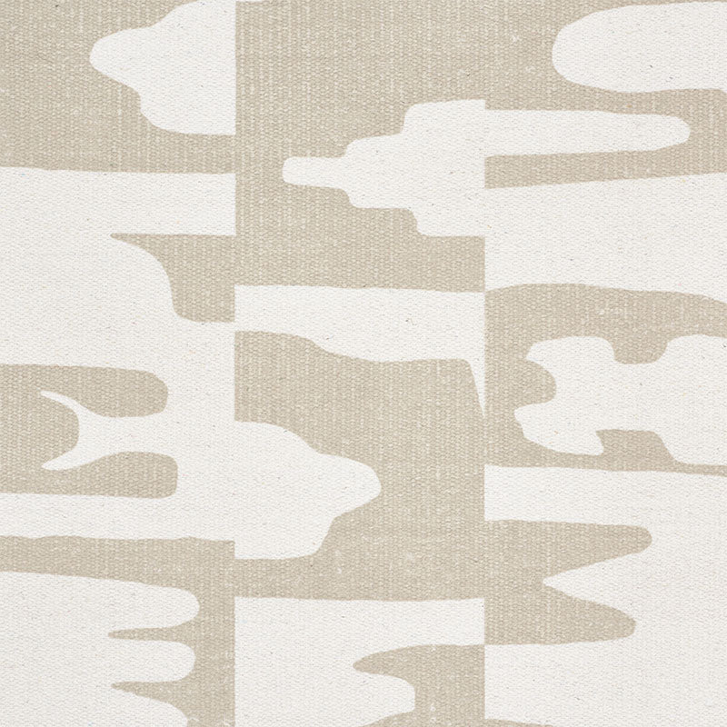 Copp fabric in natural color - pattern number 178491 - by Schumacher in the Folk Art collection