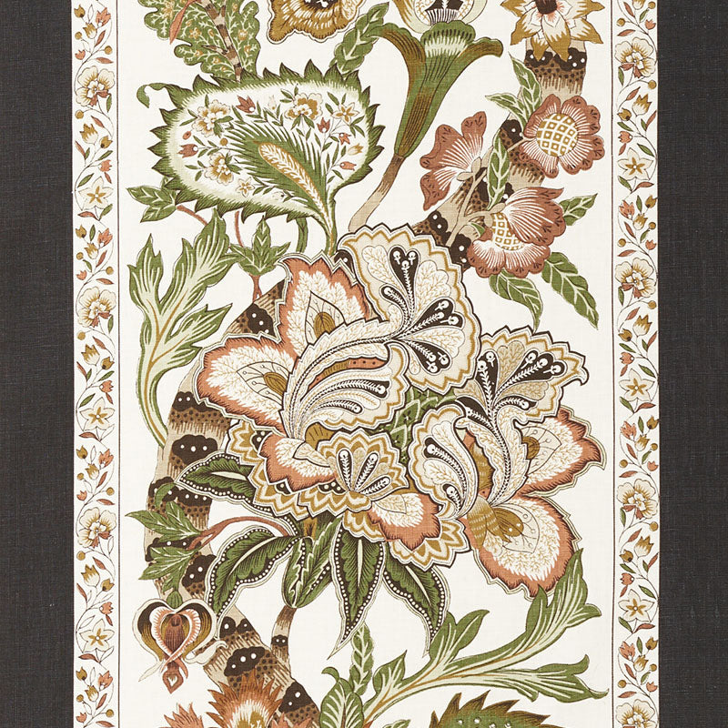 Anjou Stripe fabric in saffron color - pattern number 178522 - by Schumacher in the Timothy Corrigan collection