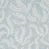 Etched Fern fabric in blue color - pattern number 178531 - by Schumacher in the Revisit Of Popular Patterns collection
