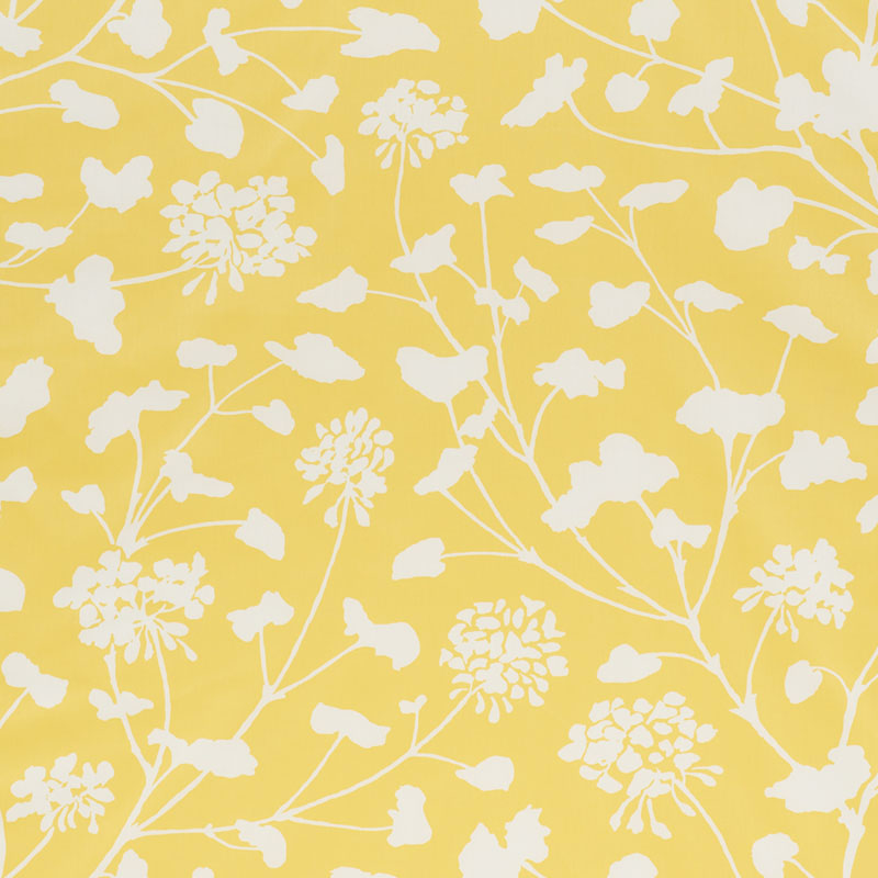 Pennick Chintz fabric in yellow color - pattern number 178540 - by Schumacher in the Step Lively collection