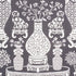 Hellene fabric in black color - pattern number 178552 - by Schumacher in the Step Lively collection