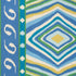 Terence Ikat fabric in peacock color - pattern number 178582 - by Schumacher in the Johnson Hartig collection