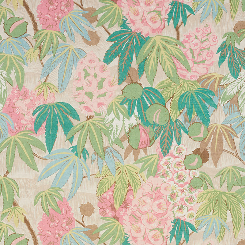 Del Lungo fabric in blush color - pattern number 178642 - by Schumacher in the Tropicana collection