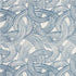 Freeform fabric in blue color - pattern number 178710 - by Schumacher in the Freehand collection