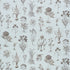 Cabot Botanical fabric in sky color - pattern number 178750 - by Schumacher in the Schumacher Classics collection