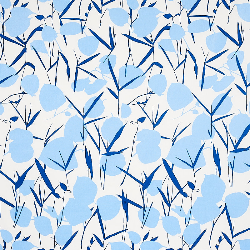 Joan fabric in blue color - pattern number 178852 - by Schumacher in the Flight of Fancy collection
