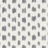 Izmir Ikat fabric in black color - pattern number 179011 - by Schumacher in the Schumacher X Williams Sonoma collection