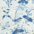 Lotus Garden fabric in porcelain color - pattern number 179042 - by Schumacher in the Perennial Favorites collection