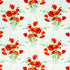Joni Chintz fabric in red color - pattern number 179061 - by Schumacher in the Flower Power collection