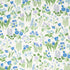 Carly fabric in blue bell color - pattern number 179082 - by Schumacher in the Moon River collection