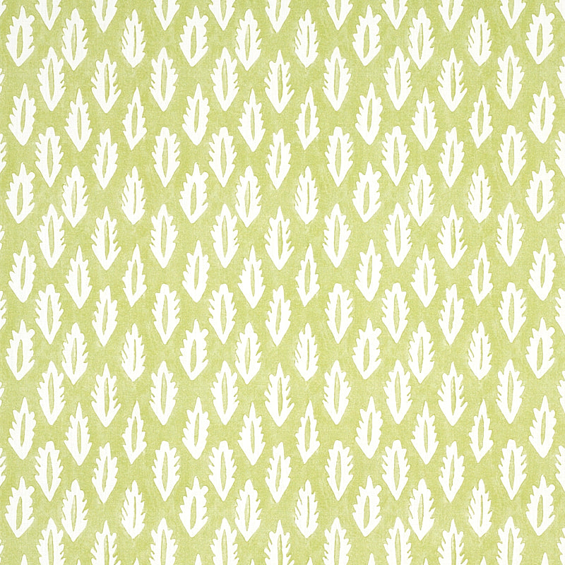 Forest fabric in grass green color - pattern number 179120 - by Schumacher in the Molly Mahon collection