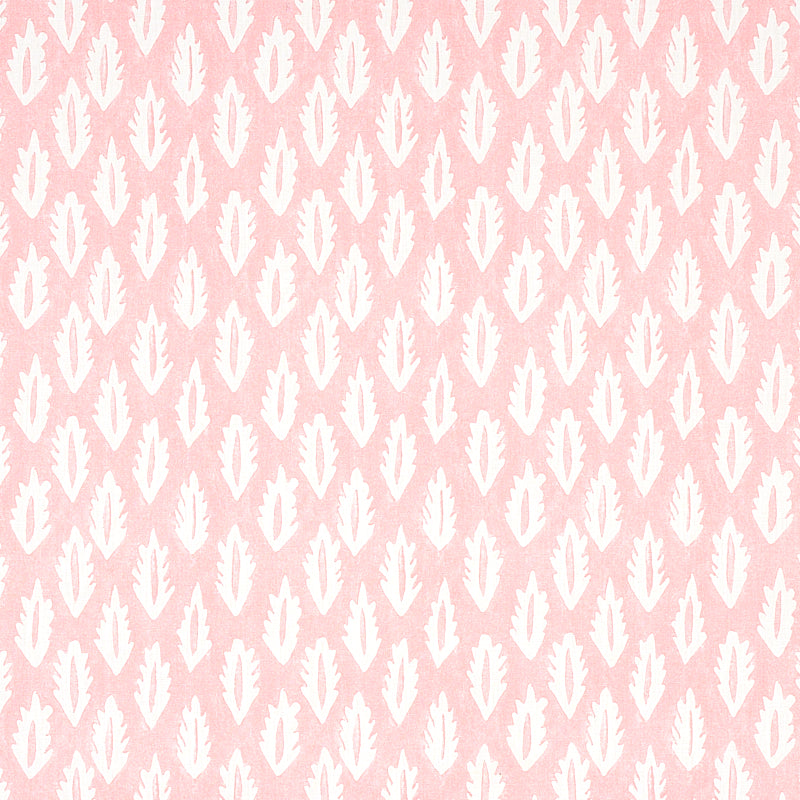 Forest fabric in pink color - pattern number 179121 - by Schumacher in the Molly Mahon collection